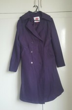 Brand New Lee Cooper, Ladies Purple Trench Coat, Size 10, Rrp Price £59.99