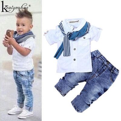 Toddler Boy Clothes Summer Children Clothing Boys Sets Costume For Kids Clothes 