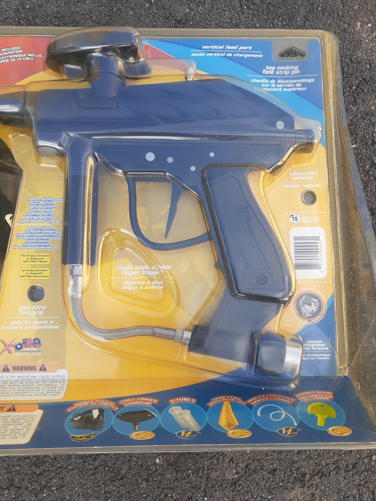 Brass Eagle Raider Paintball Gun Semi Auto Marker Kit CCX Composite NEW