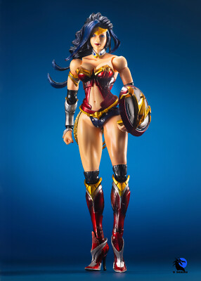 Square Enix Play Arts Kai No. 2 Wonder Woman 1/7 Figure - Displayed
