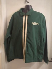 Vintage Stall & Dean Green Baseball Jacket Limited Edition First On The Field 