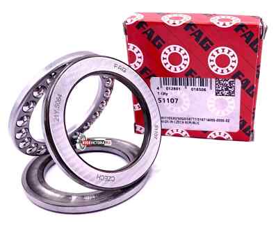 e a　② ZEN 51107 AXIAL DEEP GROOVE BALL BEARING 35x52x12 mm | eBay