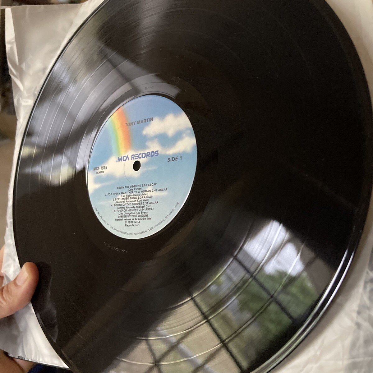 TONY MARTIN - Collectibles - LP MCA RECORDS MCA-1515 1982 | eBay