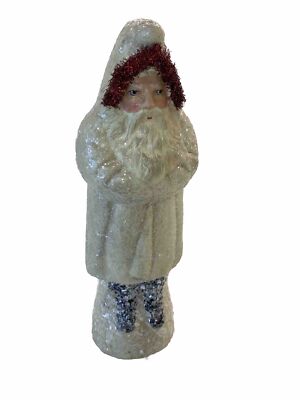 Santa Claus Porcelain Doll 12  Tall KD814IVR