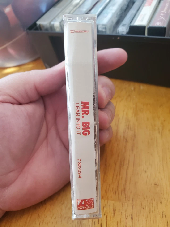 Mr. Big Lean Into It 1991 Atlantic Records Cassette Tape - Image 3 of 4