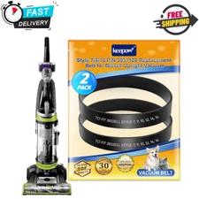 KEEPOW Style 7/9/10 P/N 3031120 Replacement Belt for Bissell Vacuum - 2 Pack