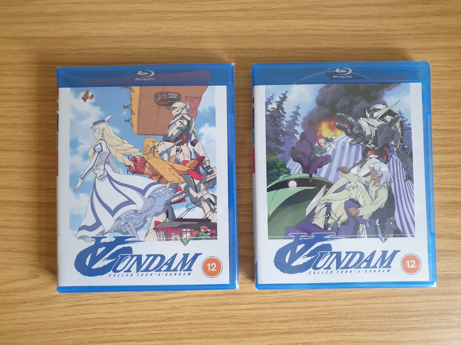 Turn A Gundam Parts 1 & 2 - Blu Ray - Brand New & Sealed - UK Editions Anime