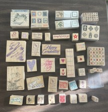 Over 100 Hero Arts Rubber Stamps New and Used - Various Themes