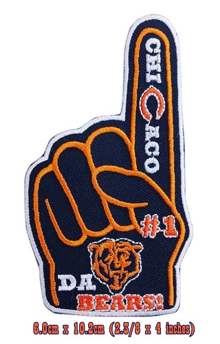 Chicago-Bears Sport Stickerei Patches Aufbügeln, Aufnähen (Optionen auswählen)✈Thai von USPS - Bild 27 von 30