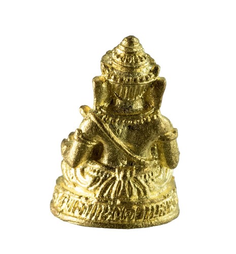 Statuette Ganesh Amulett Thailand - Figurine Ganesha Gott Elefant Hindu 6313 - Picture 5 of 7