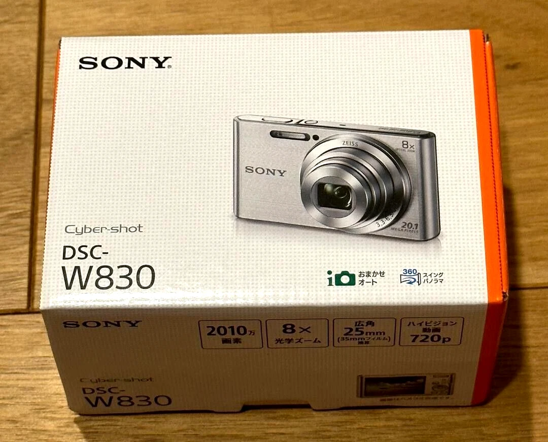Sony Cybershot DSC-W830 20.1MP Digital SLR Camera - Silver