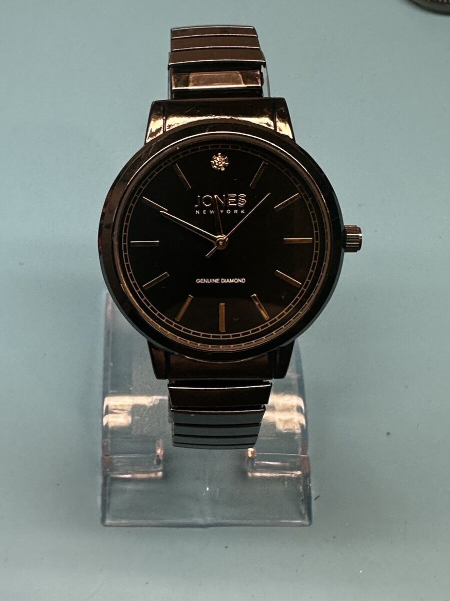 Jones New York DIAMOND JNYS03506 Gold Tone Quartz Watch New Jones New York DIAMOND JNYS03506 Gold Tone Quartz Watch New