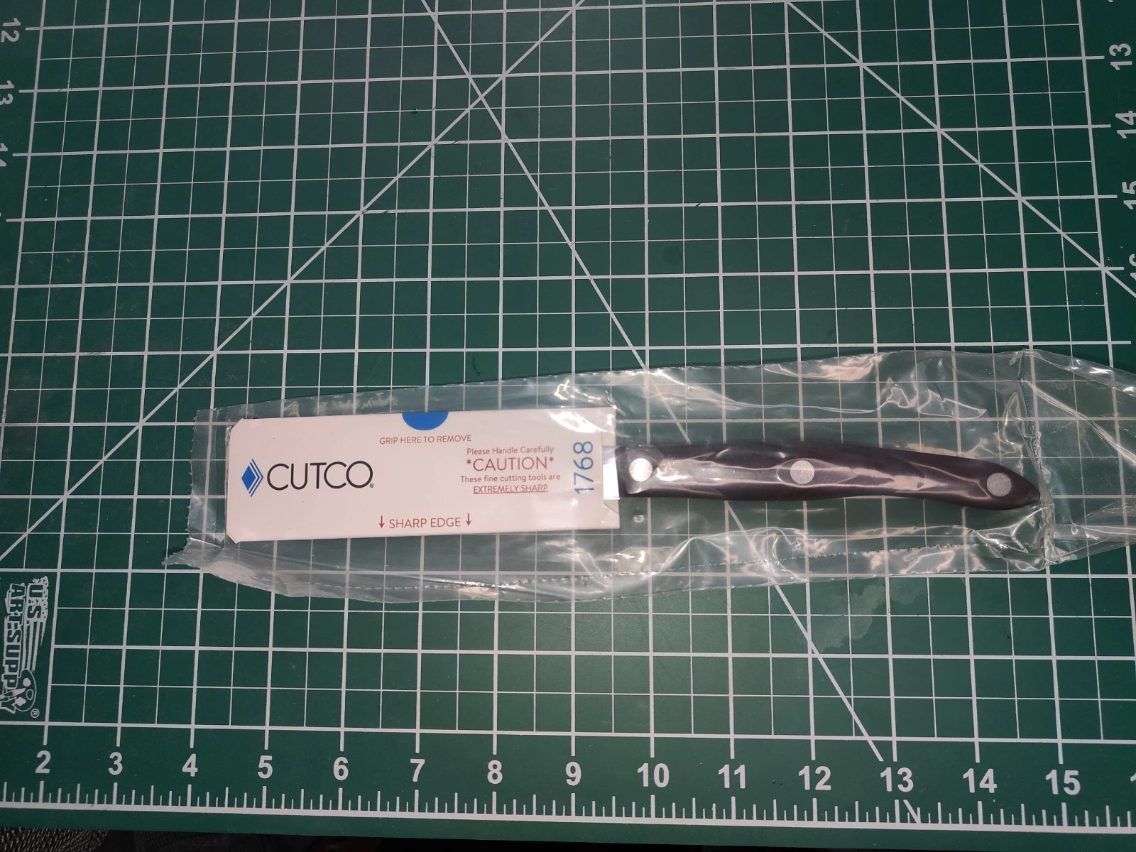 Cutco Cutlery 1768 Spatula Spreader Knife - Dark Brown
