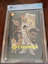 CBCS 9.8 White Pages Crypterns #1 (2021 Life?s Tough Media) Crypto Blockchain Co