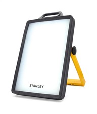 Work Light Black 50w LED Panel 110v IP44 6000K Stanley SXLS31325ES
