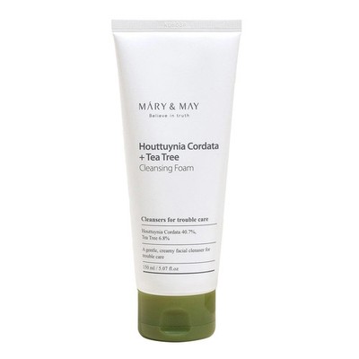Mary&May Houttuynia Cordata + Tea Tree Cleansing Foam 150ml