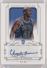 2013-14 Panini National Treasures Signatures /60 Chuck Person #SI-CP Auto