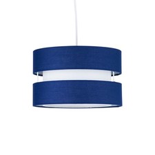 Modern 26cm Fabric Pendant Easyfit Shade Living Bedroom Home Lightshades