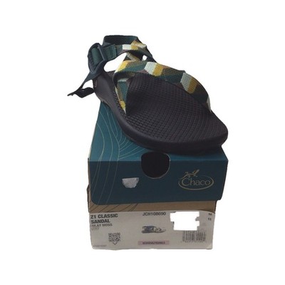Chaco Womens Z1 Classic Sandal Inlay Moss Size 5 Athletic Sandal New In Box