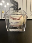 Keith Foulke Signed Autograph Official ROMLB Baseball with Display Case