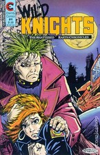 Wild Knights Shattered Earth Chronicles #4 VG 1988 Stock Image Low Grade