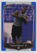 2014 Topps Chrome Blue Refractor 44/199 Darqueze Dennard #204 11y7