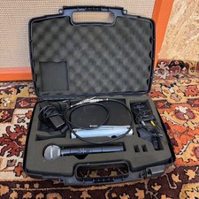 Shure SM58 w/ Diversity Receiver & PSU Wireless Microphone