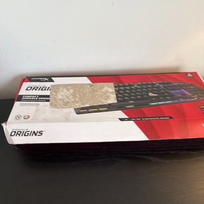 HyperX Alloy Origins Red Switch Mechanical Gaming Keyboard - Black (4P4F6AAABA)