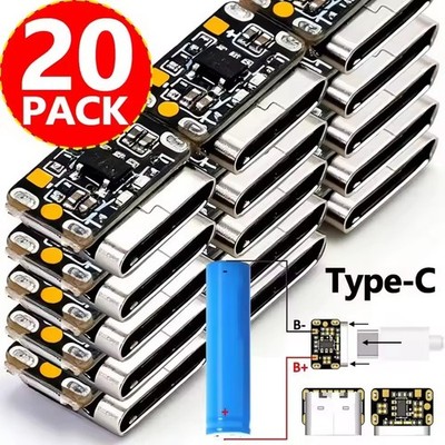1-20PCS Mini Lithium Battery Charging Board Module 3.7V 4.2V 18650 Lithium Batte