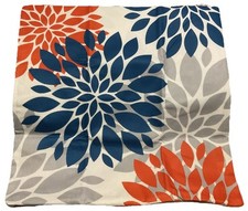 Colorful Floral Boho Double Sided Indoor/Outdoor Throw Pillow Cover Home Decor