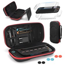 Travel Carry Case Bag for Nintendo Switch 2 w/ Protective Cover Screen Protector