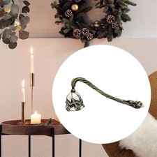 1 pieza tampón de velas de metal de 16*4,1*6,1 cm para una protección mínima contra el humo y la cera