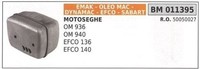 Marmitta Emak KettensäGe Om 936 940 Efco 136 140 011395