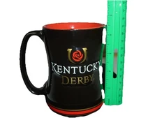 Kentucky Derby NEW w/tag 14oz Derby Relief mug Boelter Brands. LUCKY RED