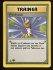 Windhauch (Gust of Wind) 93/102 1st Edition - German Base Set - Pokemon TCG - LP