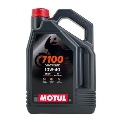 MOTUL 7100 SAE 10W-40 4T Motorradöl API SP, JASO MA2, 4 Liter