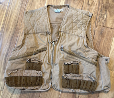 Cabela s Mens Large Outdoor Gear Bird Hunting Vest Regular Camel Brown Tan