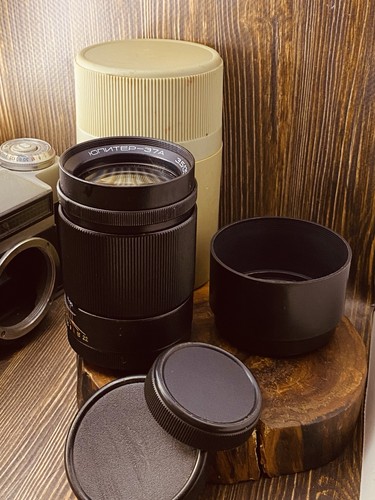 Vintage Jupiter 37A 3,5/135 KOMZ Soviet UdSSR Telephoto Lens M42 ScrewMount #8338