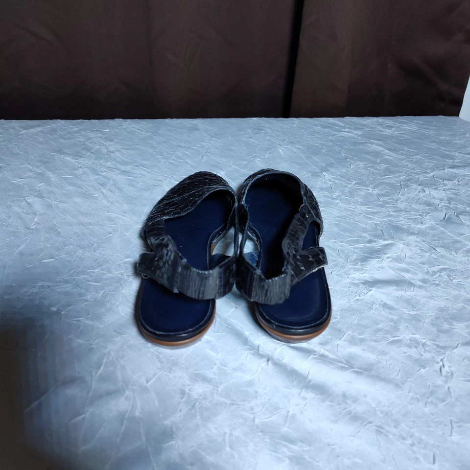 Vintage Bass O’Hara Woven Slingback Sandals Women's Size 7.5N 80s 90s Leather - Image 4 of 4