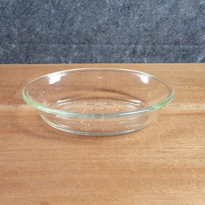 Vintage Glasbake Single Serving Clear Oval Casserole Dish #475 1.75''×4.25''×6.5''