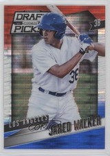 2014 Panini Prizm Perennial Draft Picks Red White & Blue Pulsar Jared Walker 1s8