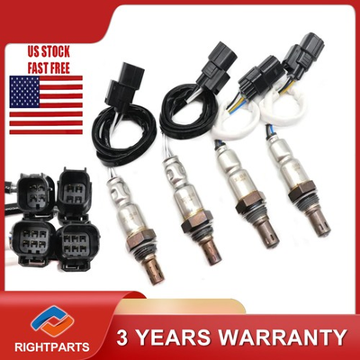 #ad #ad 4 Oxygen Sensors O2 For 2008 2012 Honda Accord Pilot 3.5L UpstreamDownstream $54.99
