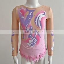 LIUHUO Rhythmic Gymnastics Leotard Aerobics Adult Women Girl Costume Performance