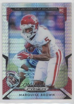 2019 Panini Prizm Draft Picks Hyper 13/75 Marquise Brown #102 Rookie RC 1j8