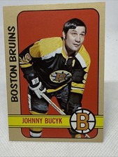 1972-73 Topps - Johnny Bucyk #60 Boston Bruins See Pics