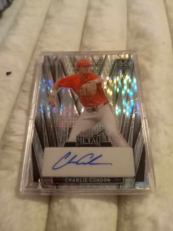 2024 Leaf Metal Pristine 7/8 Charlie Condon ⚾ Auto Card🔥Hot 37 Hr's History !!!