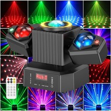 Party Light Moving Head Rotating Disco Ball Laser Beam Strobe Remote DMX for DJ