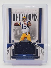 VINCE FERRAGAMO 2023 NATIONAL TREASURES HEIRLOOMS JERSEY /49 PATCH RAMS Q4274