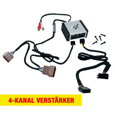 ESX QS-FOUR-ISO Endstufe/Verstärker für JAGUAR F-Pace X761 ab 2016 /Plug&Play