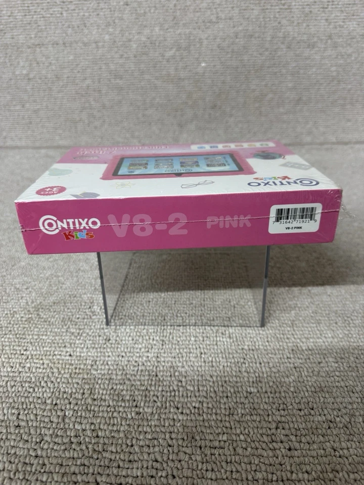 Contixo Kids Tablet V8, 7-inch HD, Ages 3-7, Toddler Tablet.  Pink - Image 4 of 4